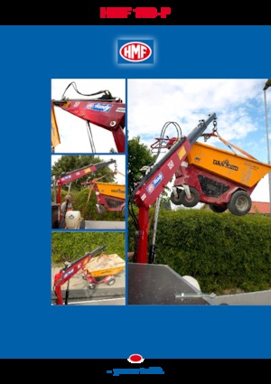 Hydraulic loading cranes HMF 150-T1 P
