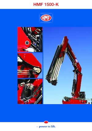 Hydraulic loading cranes HMF 1500-K2