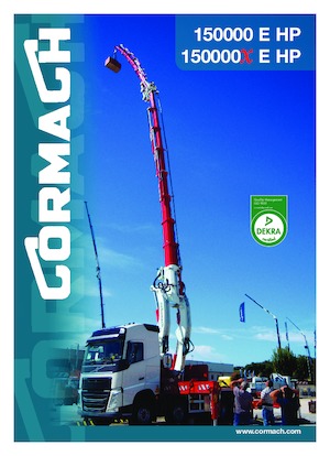 Hydraulic loading cranes Cormach 150000 E9F206 HP