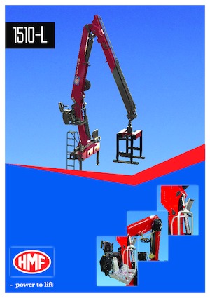 Hydraulic loading cranes HMF 1510-L2