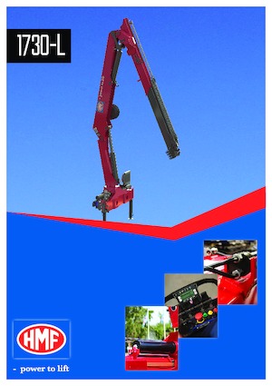Hydraulic loading cranes HMF 1730-L3-RCS