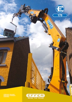 Hydraulic loading cranes Effer 175 5S