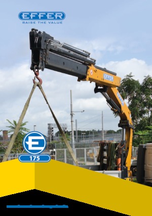 Hydraulic loading cranes Effer 175 4S