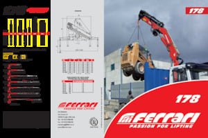 Hydraulic loading cranes Ferrari® 178 A2 