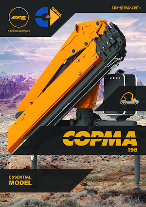 Hydraulic loading cranes COPMA 2000 198.2