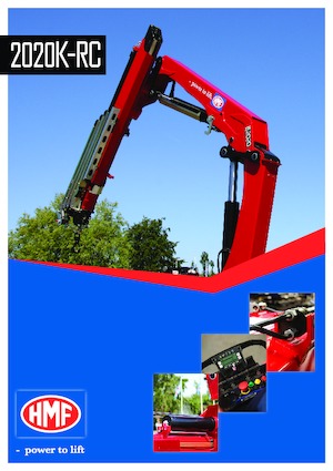 Hydraulic loading cranes HMF 2020-K3