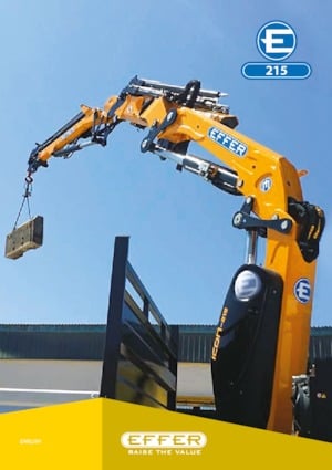Hidrolik Vinçler Effer 215 6S