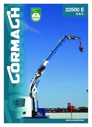 Hidrolik Vinçler Cormach 22500 E2 A.S.C. Plus