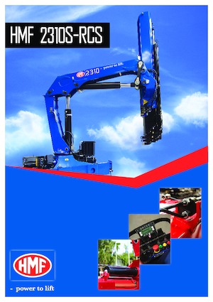 Hydraulic loading cranes HMF 2310-S3