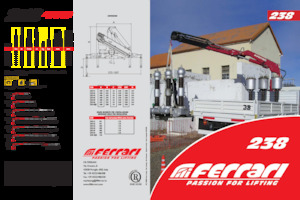 Hydraulic loading cranes Ferrari® 238 A5 J2 