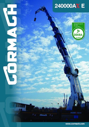 Hydraulic loading cranes Cormach 240000AX E9J404 HP