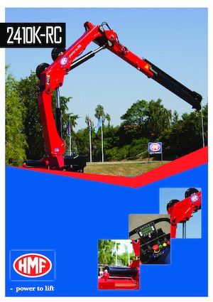 Hydraulic loading cranes HMF 2410-K5