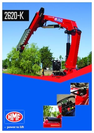 Hydraulic loading cranes HMF 2620-K5