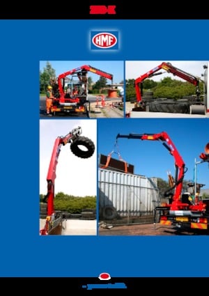 Hydraulic loading cranes HMF 270-K3-RC