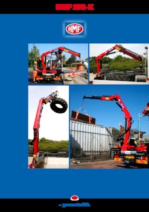 Hydraulic loading cranes HMF 270-K3-RC