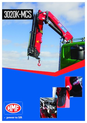 Hydraulic loading cranes HMF 3020-K5