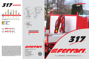 Hydraulic loading cranes Ferrari® 317 A1 