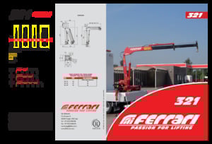 Hidrolik Vinçler Ferrari® 321 A3 