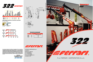 Hydraulic loading cranes Ferrari® 322 A 2