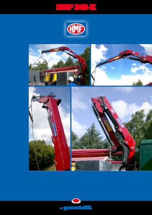Hydraulic loading cranes HMF 340-K1 