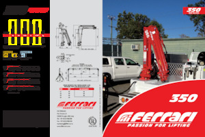 Hidrolik Vinçler Ferrari® 350 A4 