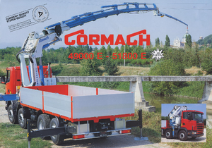 Hydraulic loading cranes Cormach 49000 E 6 F