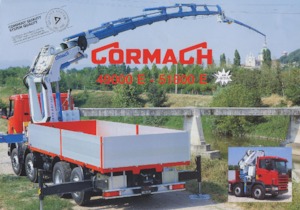 Hydraulic loading cranes Cormach 49000 E 8 F