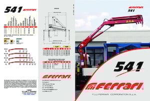 Hydraulic loading cranes Ferrari® 541 A4 