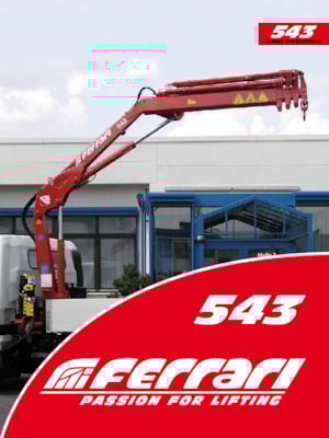 Hydraulic loading cranes Ferrari® 543 A3 