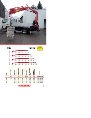 Hidrolik Vinçler Ferrari® 551R A1 