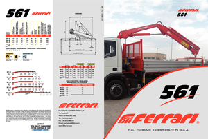 Hydraulic loading cranes Ferrari® 561 A3 J1 
