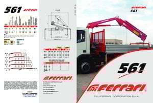Hydraulic loading cranes Ferrari® 561 A3 