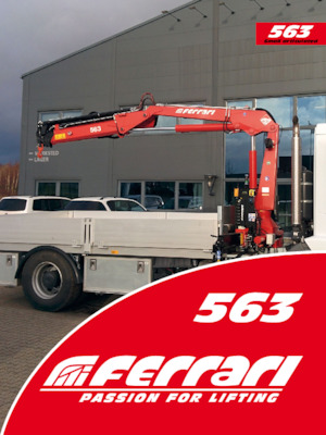 Hydraulic loading cranes Ferrari® 563 A3 