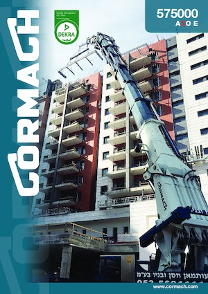 Hydraulic loading cranes Cormach 575000AXO E9J804