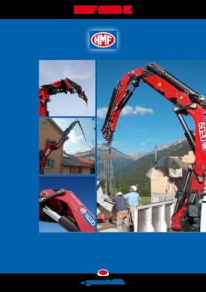 Hydraulic loading cranes HMF 6020-K6