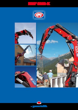 Hydraulic loading cranes HMF 6020-K6