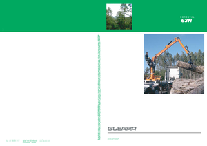 Hydraulic loading cranes Guerra 63 N 1