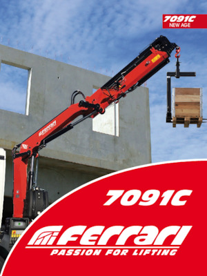 Hydraulic loading cranes Ferrari® 7091C A1 