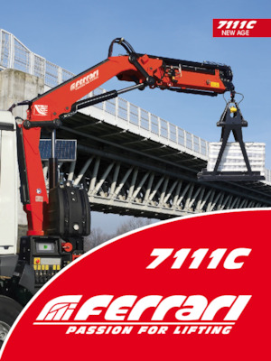 Hydraulic loading cranes Ferrari® 7111C A1 