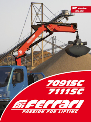 Hydraulic loading cranes Ferrari® 7111SC A3 