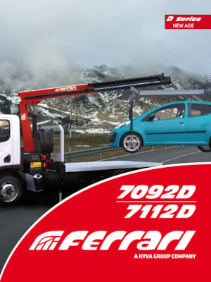 Hydraulic loading cranes Ferrari® 7112D A4 