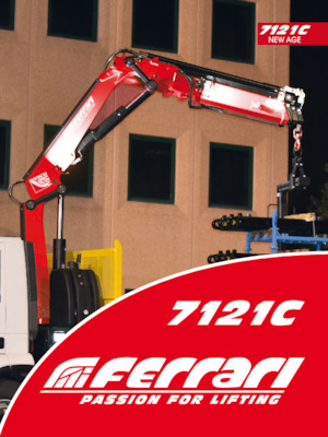 Hydraulic loading cranes Ferrari® 7121C A2 