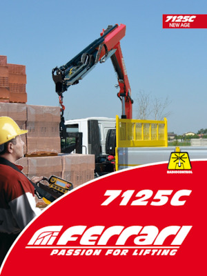 Hydraulic loading cranes Ferrari® 7125C A2 