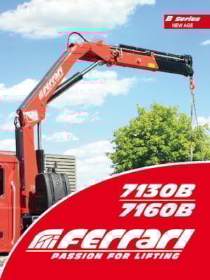 Hydraulic loading cranes Ferrari® 7130B A5 