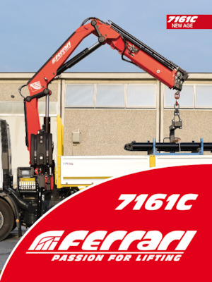 Hydraulic loading cranes Ferrari® 7161C A6 