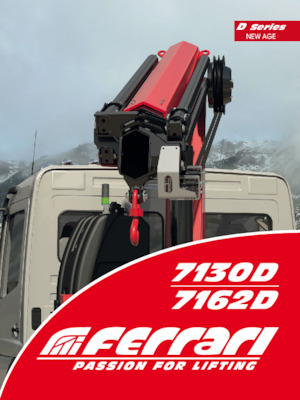 Hydraulic loading cranes Ferrari® 7162D A3 