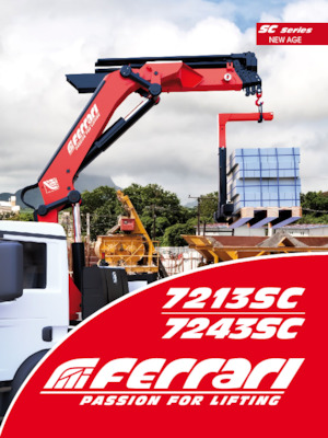 Hydraulic loading cranes Ferrari® 7213SC A2 