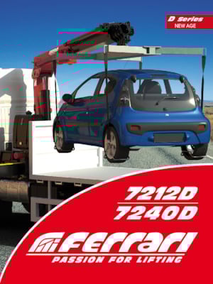 Hydraulic loading cranes Ferrari® 7240D A3 