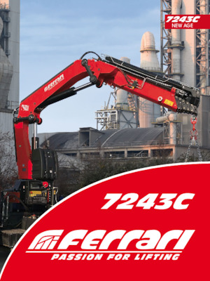 Hydraulic loading cranes Ferrari® 7243C A4 