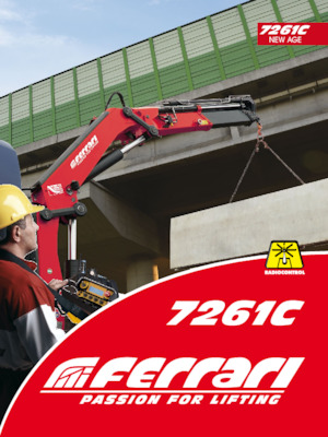 Hydraulic loading cranes Ferrari® 7261C A7 
